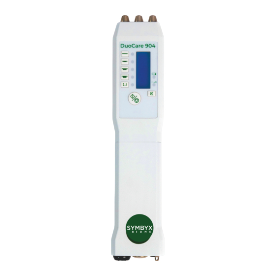 SYMBYX Biome DuoCare 904 Quick Start Manual