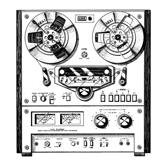 Akai GX-266II Service Manual