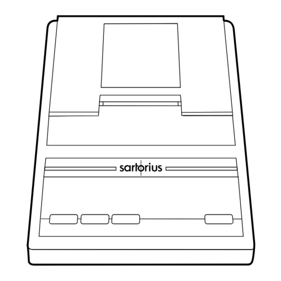 Sartorius YDP 04 Operating Instructions Manual