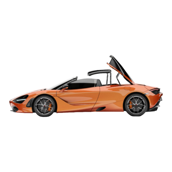 McLaren Super Series Owner's Handbook Manual