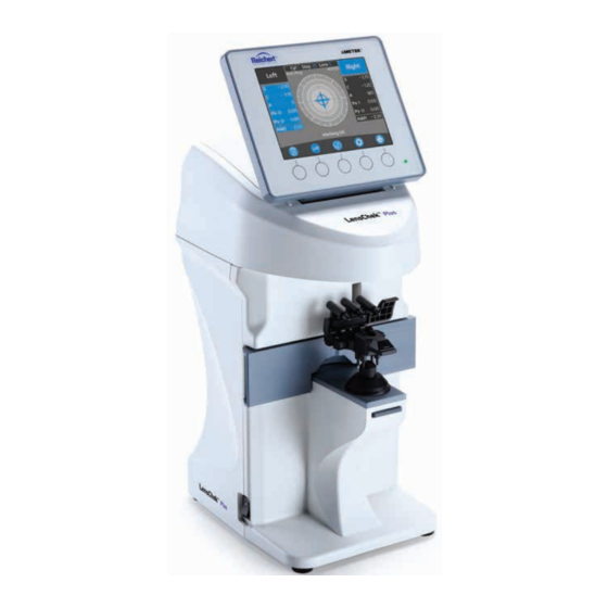 Reichert Lensometer LensChek Pro User Manual