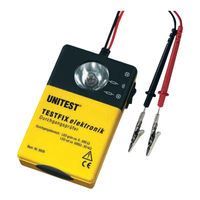 BEHA Unitest Testfix elektronik Instruction Manual