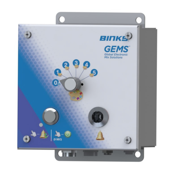 Binks GEMS 240-3053-1 Installation Instructions Manual
