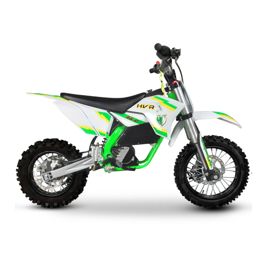 HV Racing HVR 50.4 MINI Operating Instructions Manual