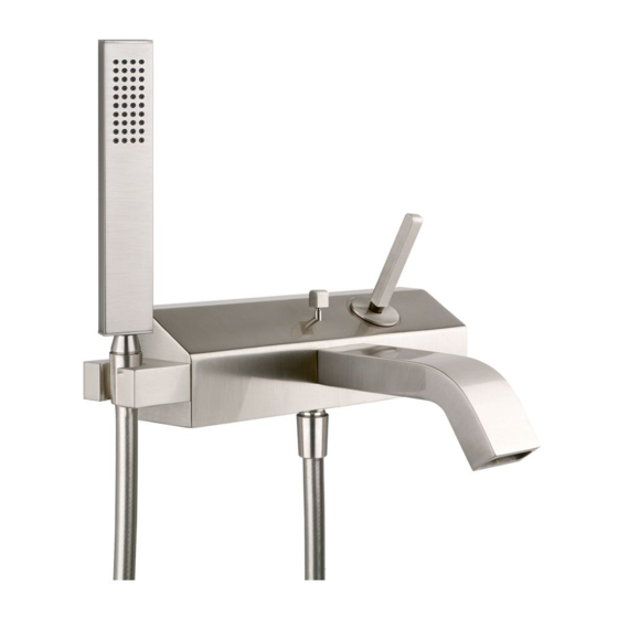 Gessi RETTANGOLO XL 26119 Manual