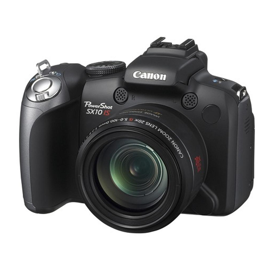Canon PowerShot SX10 IS User Manual