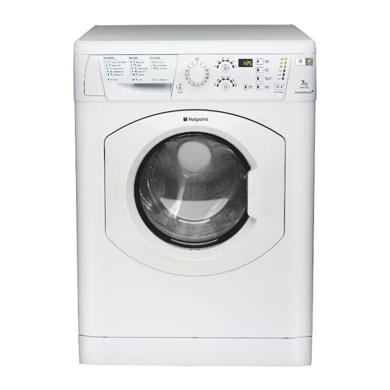 Hotpoint WDF 760 P Instructions For Use Manual