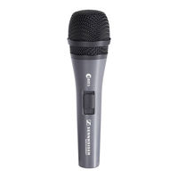Sennheiser e 835 Instruction Manual