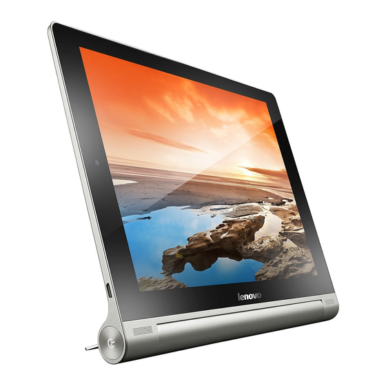 Lenovo YOGA TABLET 8 Product Information Manual
