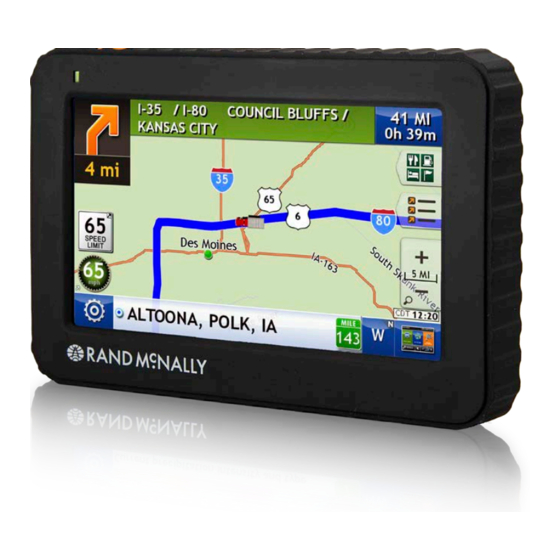 Rand McNally intelliroute TND 515 User Manual