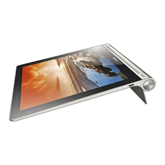 Lenovo YOGA TABLET 8 Information Manual