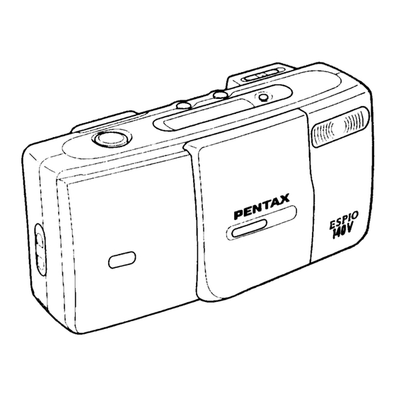 Pentax ESPIO 140V Operating Manual