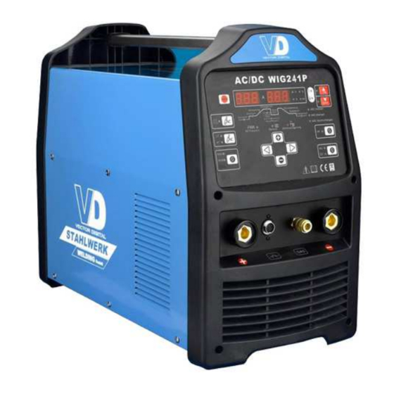 Stahlwerk AC/DC WIG241P User Manual