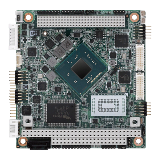 Advantech PCM-3665 PC/104-Plus Startup Manual