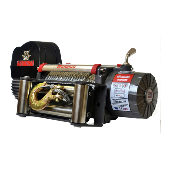WARRIOR SAMURAI S8000 Assembly & Operating Instructions