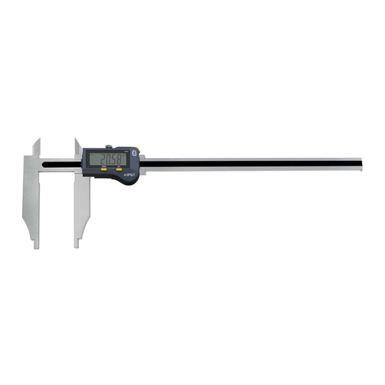 Sylvac S_Cal EVO Smart Form E Quick Start Manual