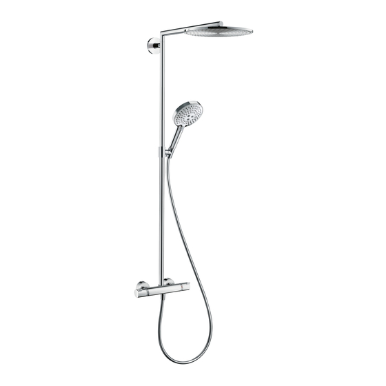 Hans Grohe Raindance Select 300 Instructions For Use/Assembly Instructions
