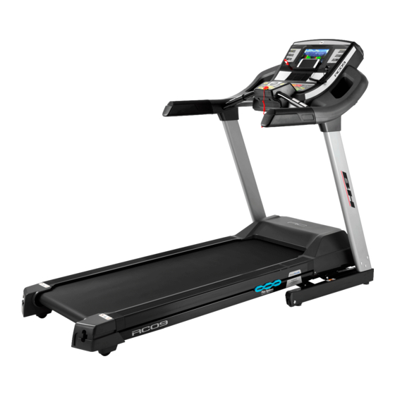 BH FITNESS RC09 TFT G6180TFT Manual