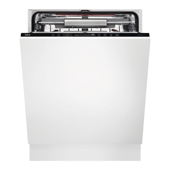 AEG FSE83807P Built-in Dishwasher Manuals