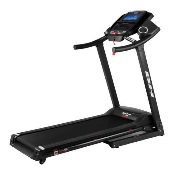 BH FITNESS G6485TFT Instructions For Assembly And Use
