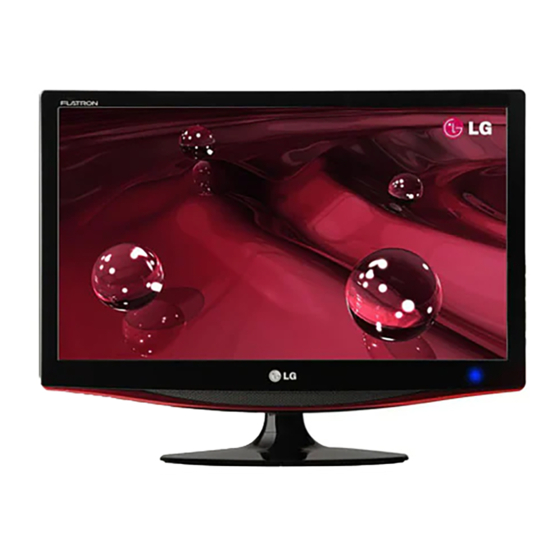 LG M2262A LCD Monitor TV Manuals