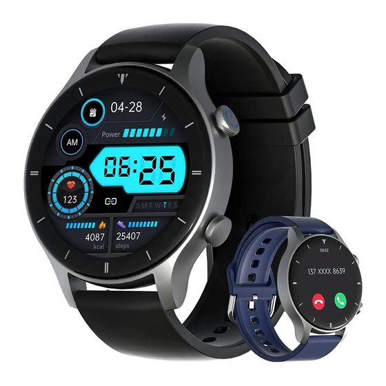 G-Tide R1 Smartwatch Manuals