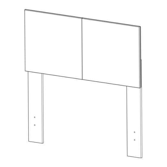 Signature Design by Ashley EB1221-155 Assembly Instructions And Warranty Information