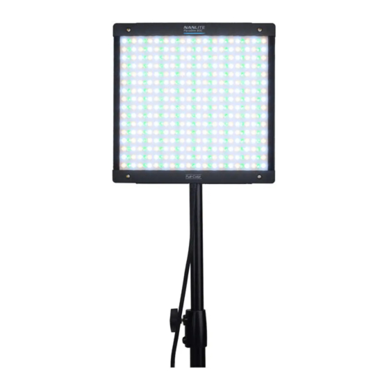 NANLITE PavoSlim 60C User Manual