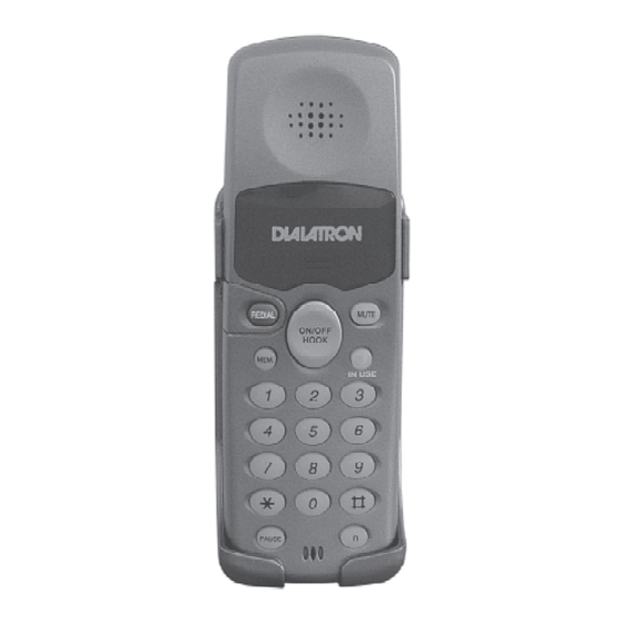 Geemarc Dialatron User Manual