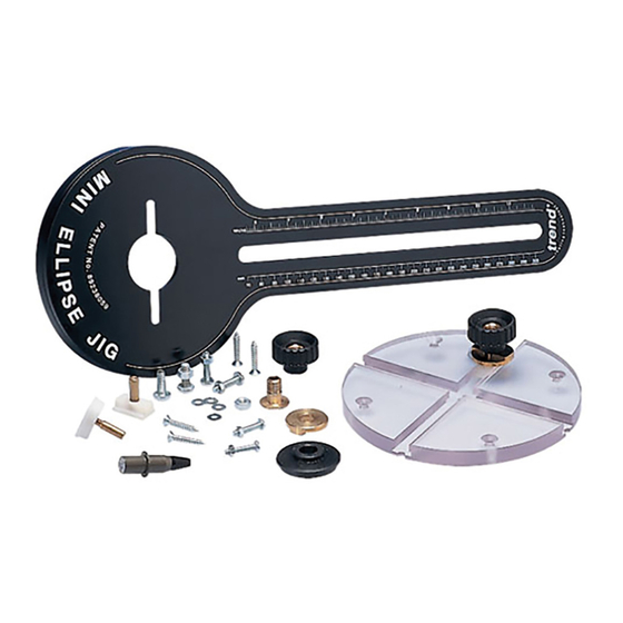 TREND MINI ELLIPSE JIG Instructions Manual