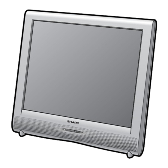 Sharp LC-20SH1X Manuals