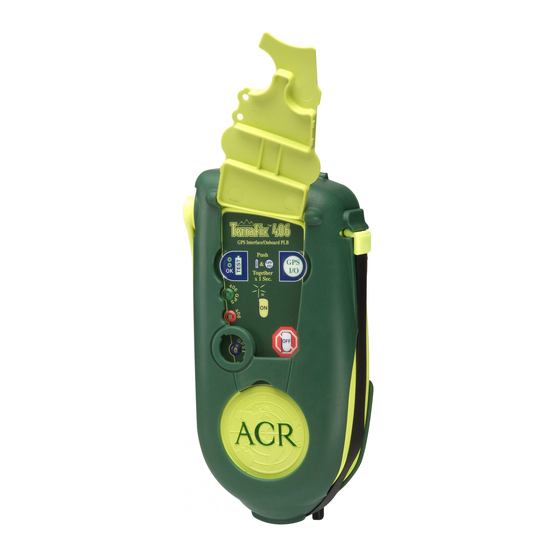 ACR Electronics TerraFix 406 GPS I PLB Product Support Manual