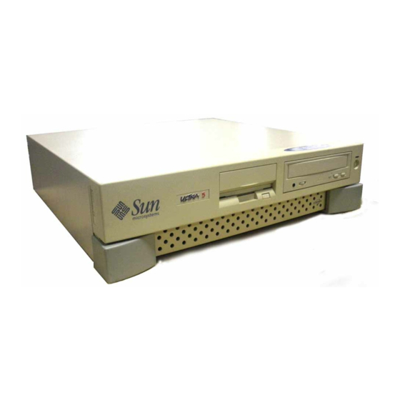 Sun Microsystems Sun Ultra 5 Service Manual
