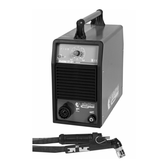 Elettro CF PLASMA 473 Instructions Manual