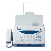 Brother FAX-1020E User Manual