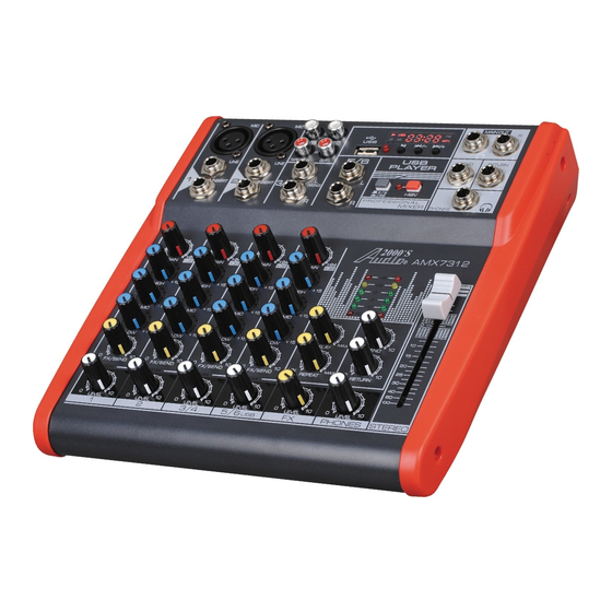 Audio2000's AMX7312 Owner's Manual