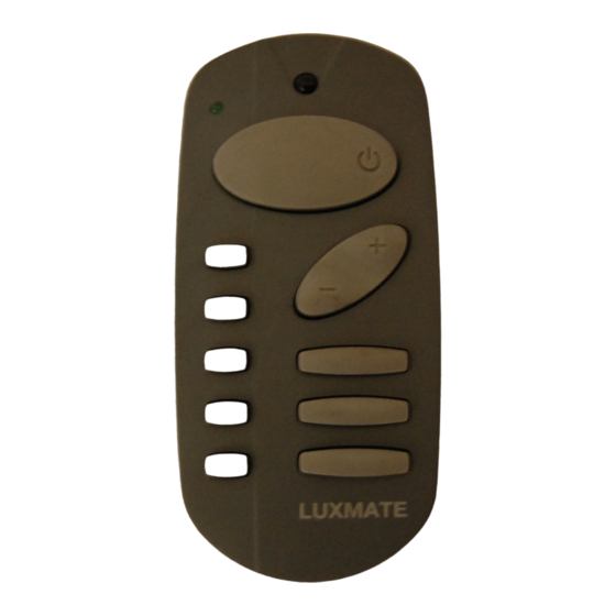 LUXMATE IRS Instruction Manual