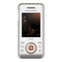 Sony Ericsson S500 User Manual