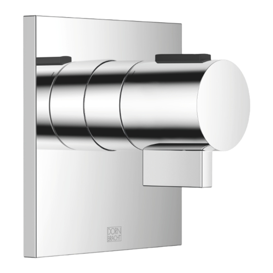 Dornbracht 36 501 710-FF Installation Instructions Manual