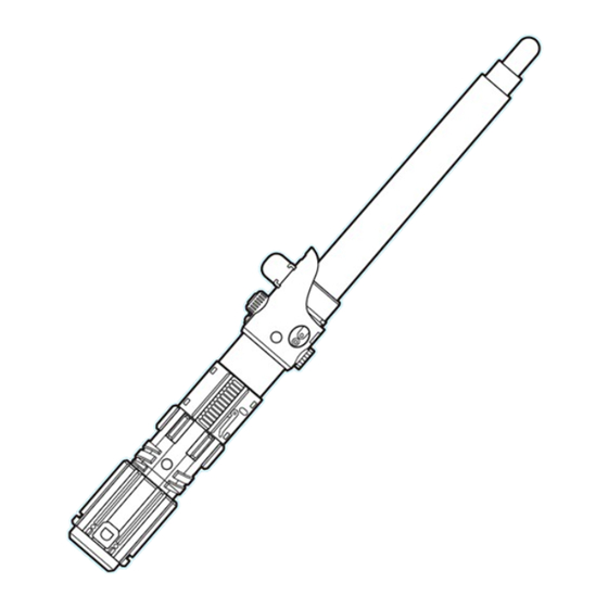 Hasbro Disney Star Wars Lightsaber Forge Luke Skywalker Electronic Extendable Blue Lightsaber Manual