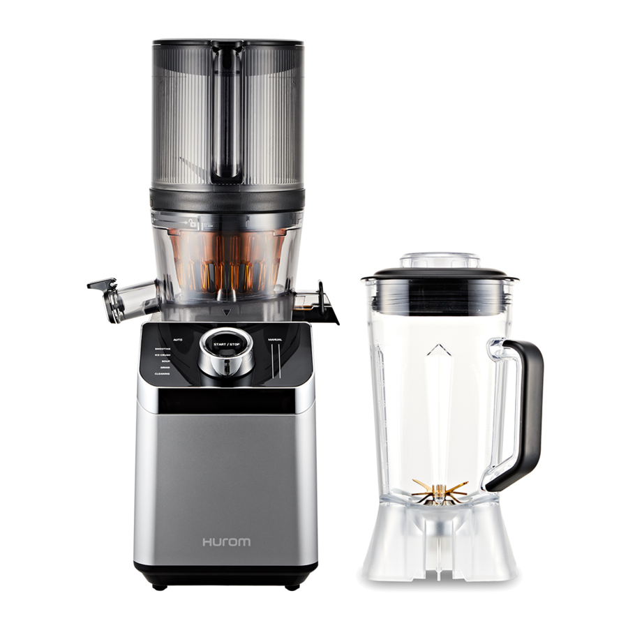 Hurom M100 Series - Blender & Juicer Manual