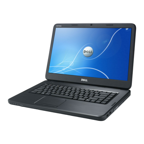 Dell Inspirion M5040 Quick Start