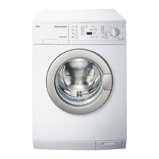 AEG ÖKO-LAVAMAT 72640 Washing Machine Manuals