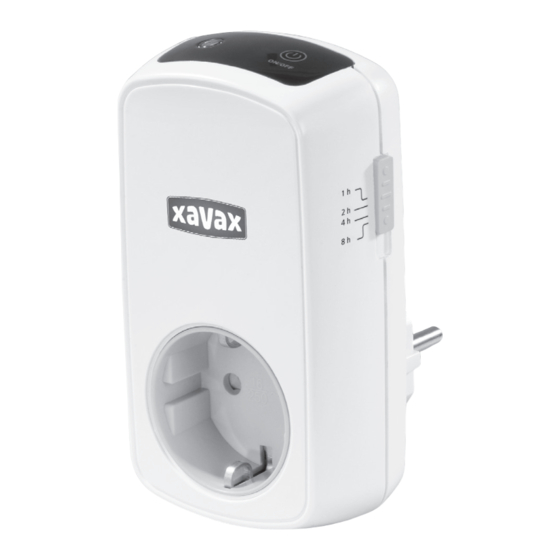 Xavax Premium Operating Instructions Manual