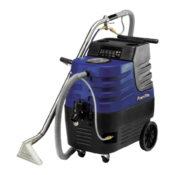 User Manuals: Powr-Flite PX1300 series Extractor