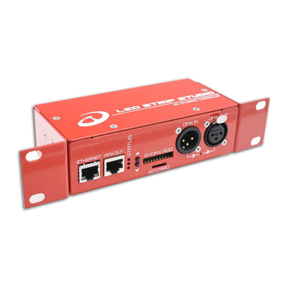 LED Strip Studio LED Ethernet Controller 3 User Manual