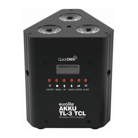 EuroLite AKKU TL-3 TCL User Manual