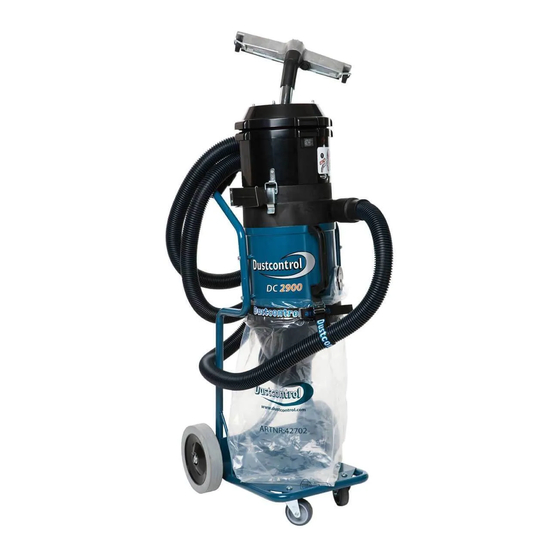 Dustcontrol DC 2900 UL Original Instructions Manual