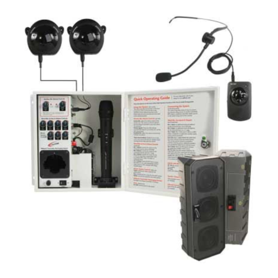 Califone Infrared Classroom Audio System PI30-IRSYS Brochure