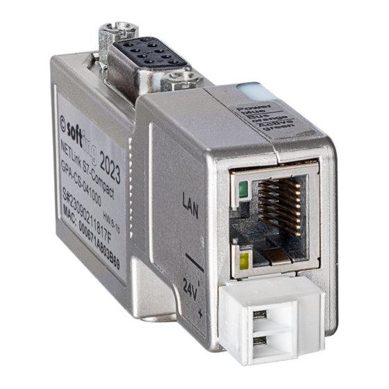 Softing NETLink S7-Compact User Manual